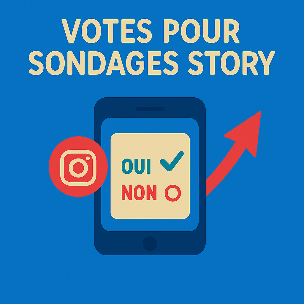 Votes pour sondages Story Instagram