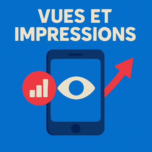 Vues et Impressions de posts Twitter