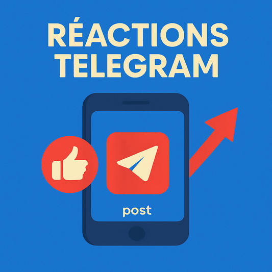 Réactions/vues post Telegram