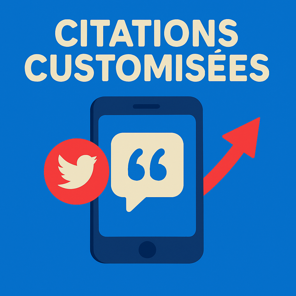 Citations de tweet customisées